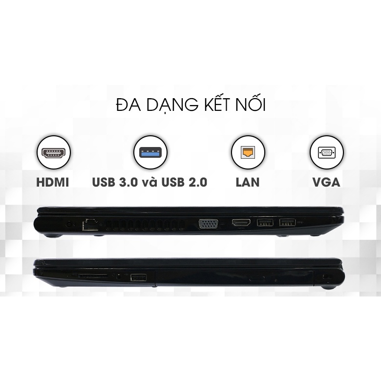 LAPTOP Dell Vostro V3568 I3 7020U/ RAM 4GB/ HDD 1TB/ 15.6 INCH HD