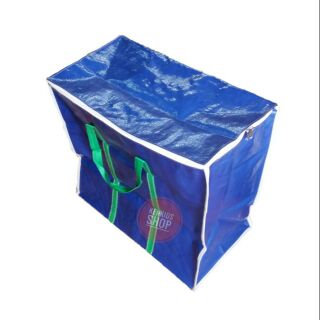 Túi bạt 2 da có dây kéo đựng đồ có tay xách tiện lợi