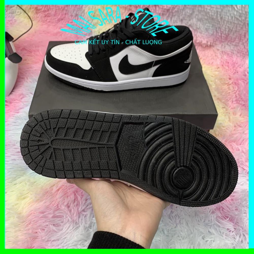 Giày jordan cổ thấp màu đen trắng, giày jd panda thấp hàng cao cấp, full size 36-43/Maisara store | BigBuy360 - bigbuy360.vn