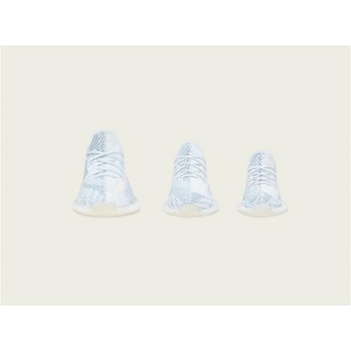 Giày Adidas Yeezy Boost 350 V2 Cloud White (Non-Reflective) (Cloud White/Cloud White/Cloud White) FW3043 -v1