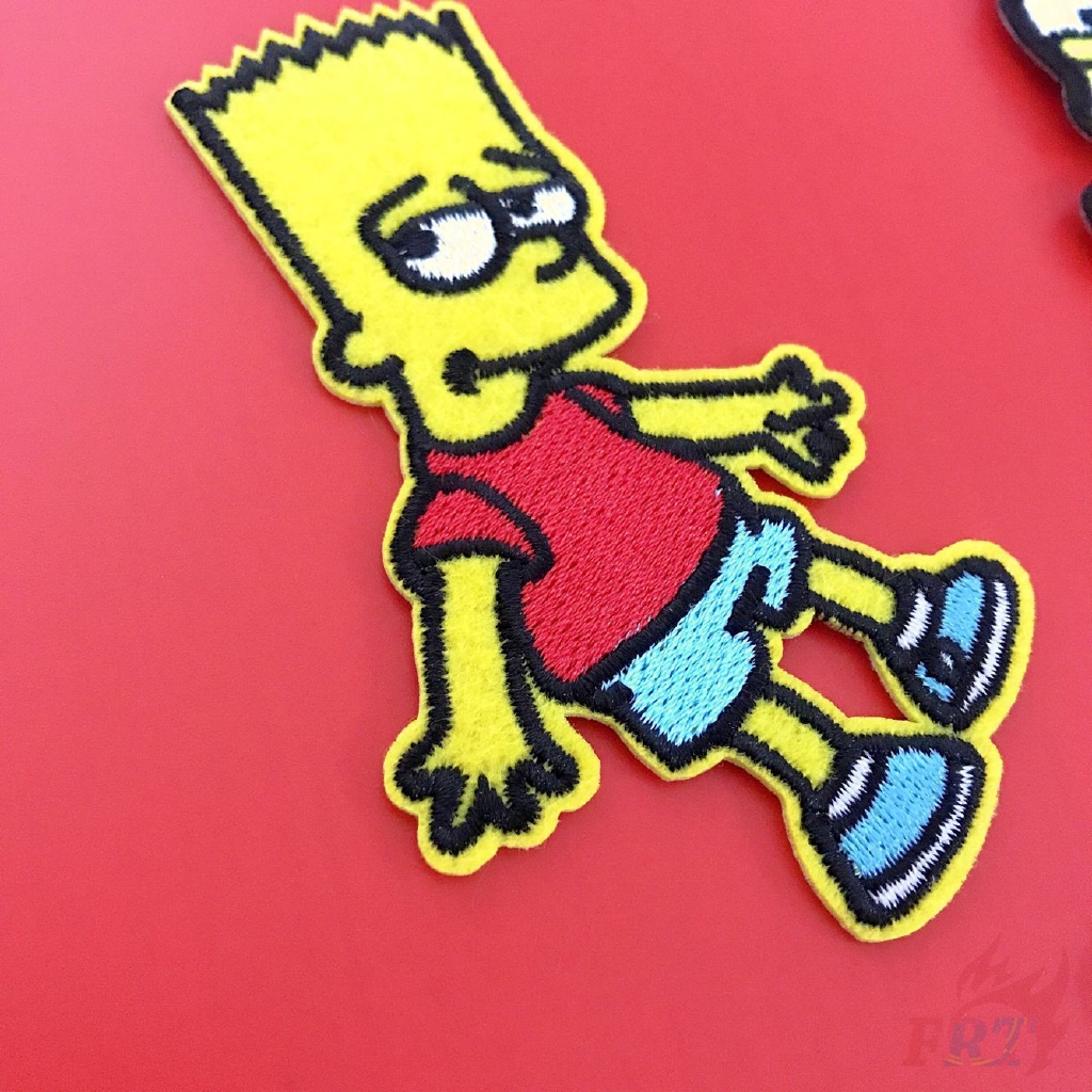 ☸ Cartoon：The Simpsons Patch ☸ 1Pc Simpson Diy Sew On Iron On Patch（ S-2）