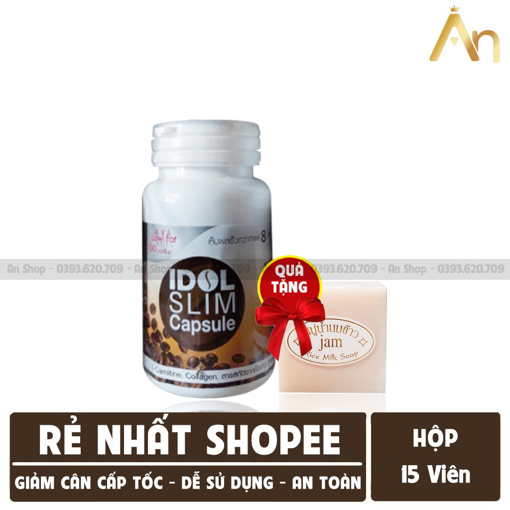 Cafe giảm cân idol slim capsule dạng viên