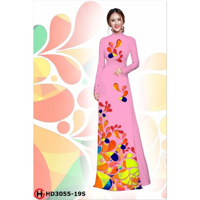 Vải áo dài bộ tằm thái