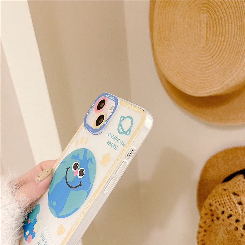 Ốp lưng iphone Ốp Điện Thoại Họa Tiết Phấn Mắt Cho Apple 13PROMAX/12/PRO/MAX/11PRO/XS/XS/Xsmax/6/7PLUS/MINI Dinuo case