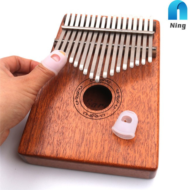 Set 2 Bọc Ngón Tay Bằng Silicone Giảm Đau Cho Đàn Kalimba