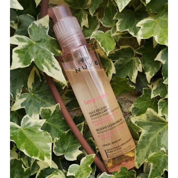 Dầu tẩy trang Nuxe Huile Démaquillante Micellaire Cleansing Oil Rose bản mới