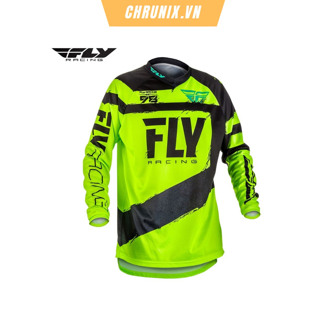 Áo Thun Thể Thao Nam Tay Dài Thương Hiệu Fly Racing Chính Hãng Cho Moto Cào Cào Size S Chrunix