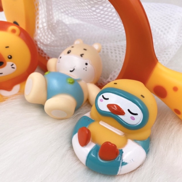 Đồ chơi tắm set vợt thú cực dễ thương
