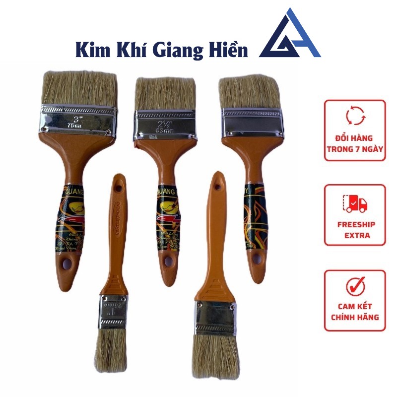 Chổi sơn kim khí Giang Hiền chổi quét sơn các loại