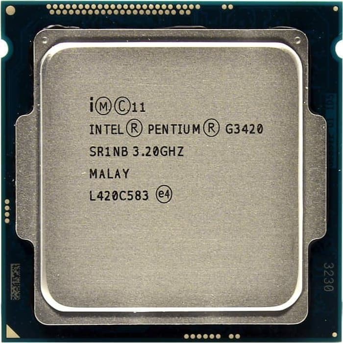 Bộ Ổ Cắm Máy Tính Intel Pentium G3420 3.2 Ghz 1150 + Quạt Tản Nhiệt
