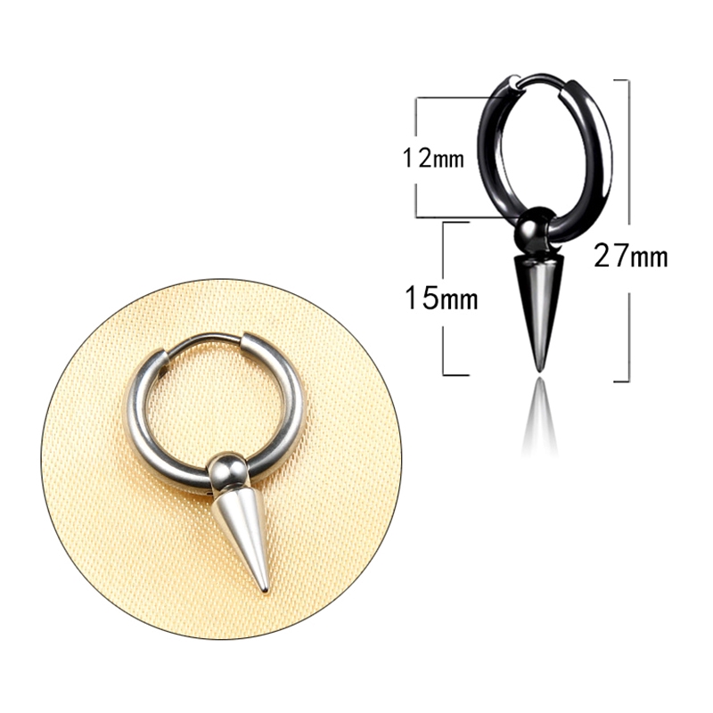 Khuyên Tai Hình Chóp Thời Trang Cá Tính