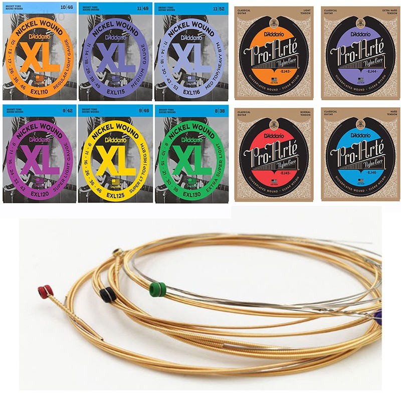 Dây đàn guitar điện Daddario Nickel