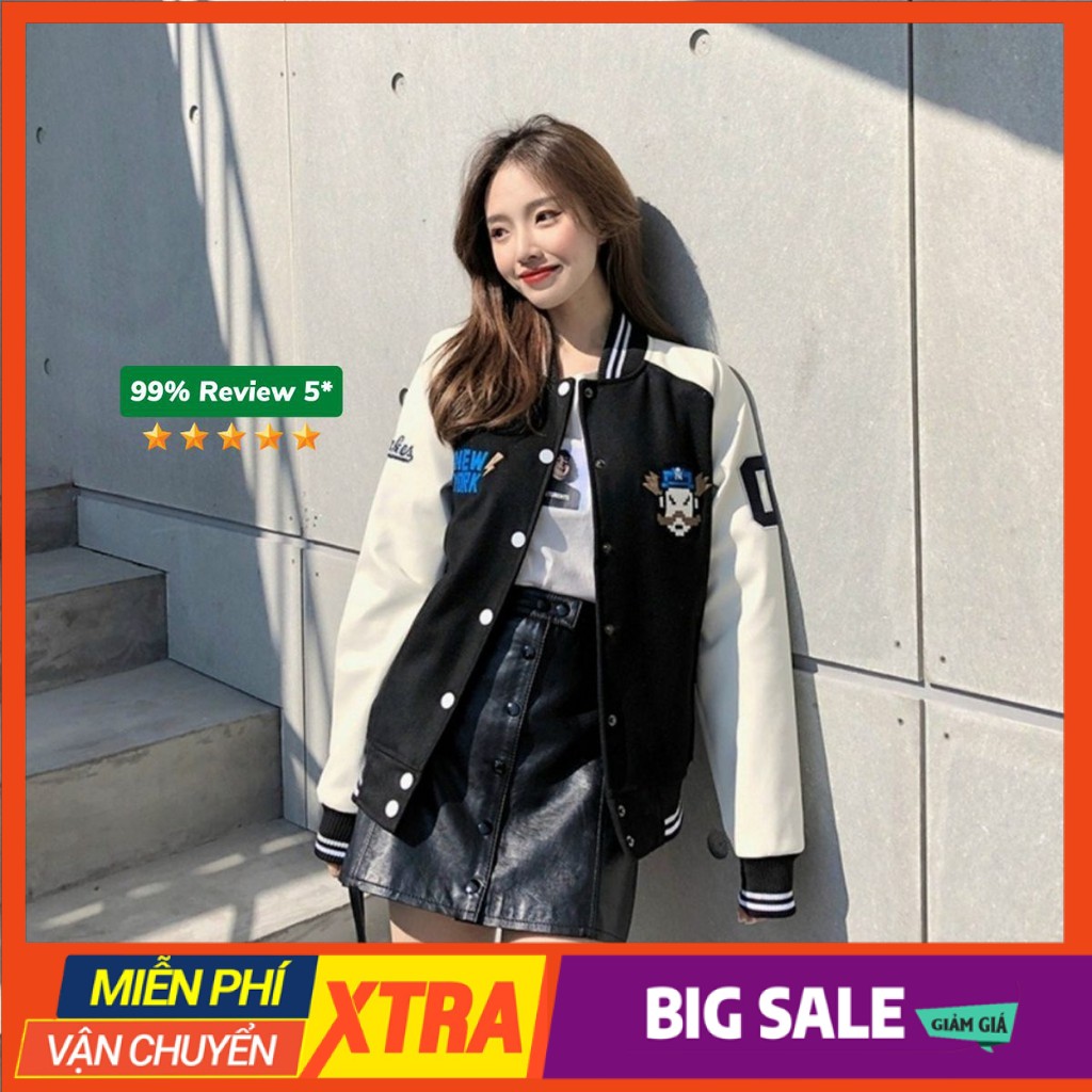 ❤️ 🍊 Áo khoác dù bomber KD3 nút bấm, thêu logo cực chất, kiểu dáng Hàn Quốc thời trang, năng động, trẻ trung, thoải mái
