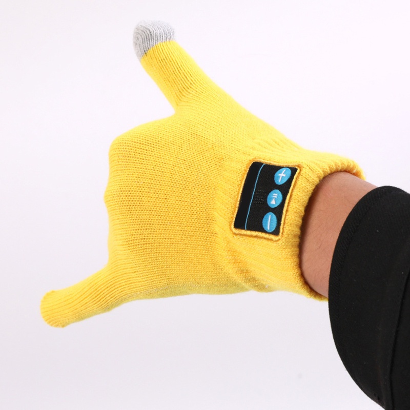 Găng Tay Cảm Ứng Bluetooth &amp; Điện Thoại Thông Minh Dệt Kim Unisex