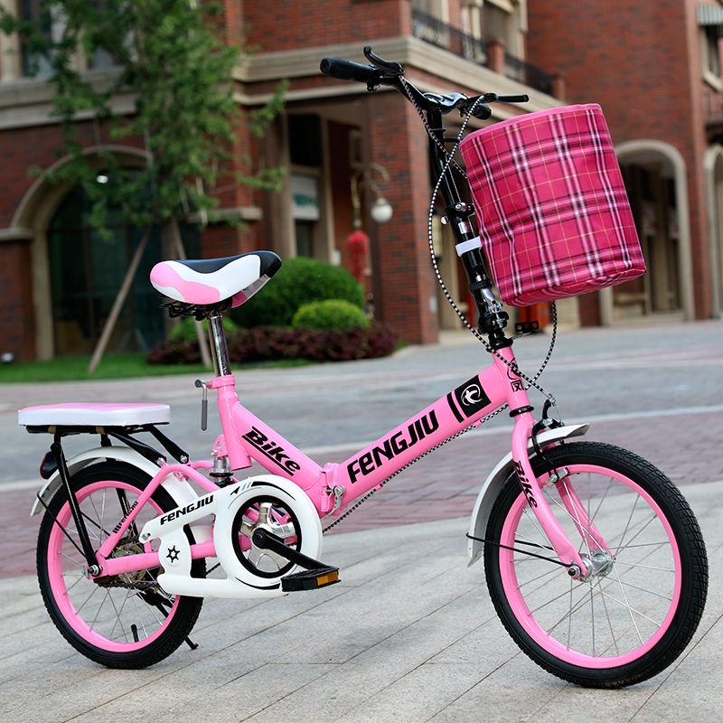 【xe đạp】Xe đạp trẻ em 20 inch 6 gấp 7 bé trai 8 bé gái 9 học sinh tiểu học 10 xe đạp 11 xe đẩy lớn công chúa 12 tuổi