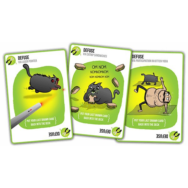 Bộ mèo nổ cơ bản - Thẻ bài Exploding Kitten - Mèo nổ cơ bản - Tặng bọc bài