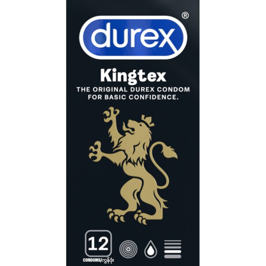 Bao cao su Durex Kingtex hộp 3c-12c