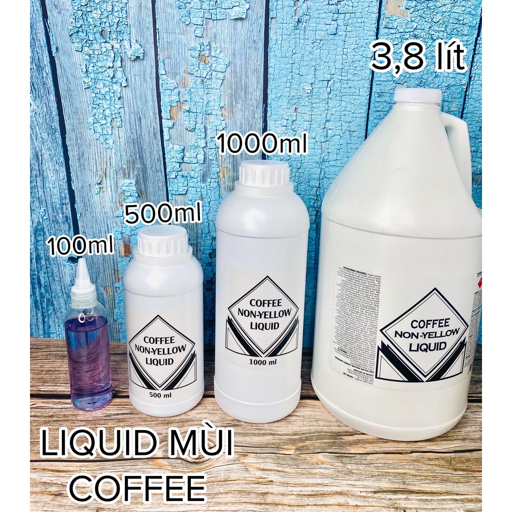 LIQUID TÍM 100 ML HƯƠNG COFFEE NHANH KHÔ NẶN HOA