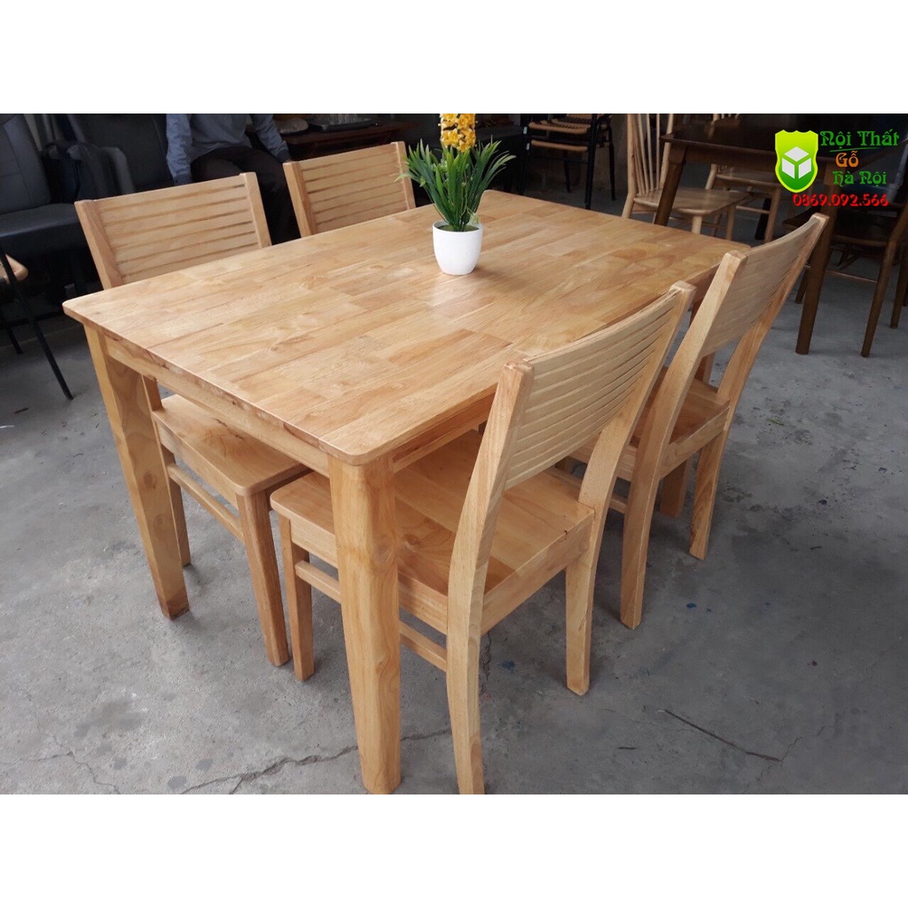 Bộ Bàn Ghế Ăn, Bộ Bàn Ăn Ghế Cherry Gỗ Tự Nhiên Cao Cấp