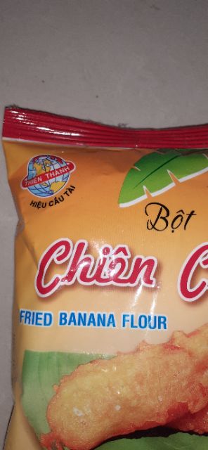 Bột chiên chuối hiệu Cầu Tài 250g, chiên chuối vàng rượm, thơm ngon