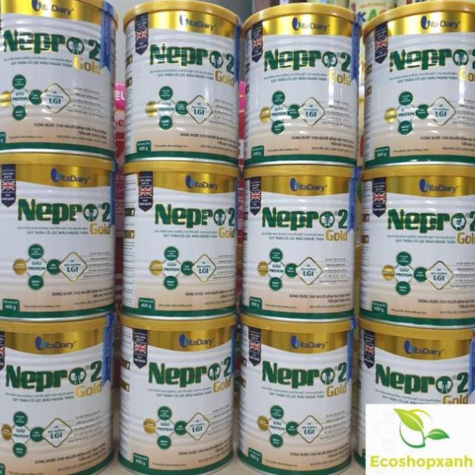 Sữa nepro 2 gold hộp 400g Date T4.2023