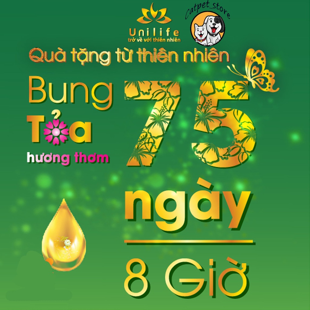 Máy xông tinh dầu Unilife [ TẶNG TINH DẦU HƯƠNG TRÀ XANH 30ml ] Chính hãng BH 12 Tháng - Khử mùi hôi chó mèo