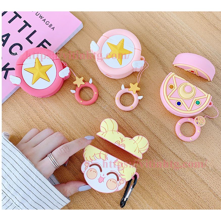 Case airpods - Phân loại màu Vàng + Nâu [bao gồm nhiều hình]  - Tặng móc treo
