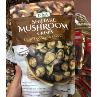 NẤM SẤY GIÒN SHIITAKE MUSHROOM CRISPS 225G