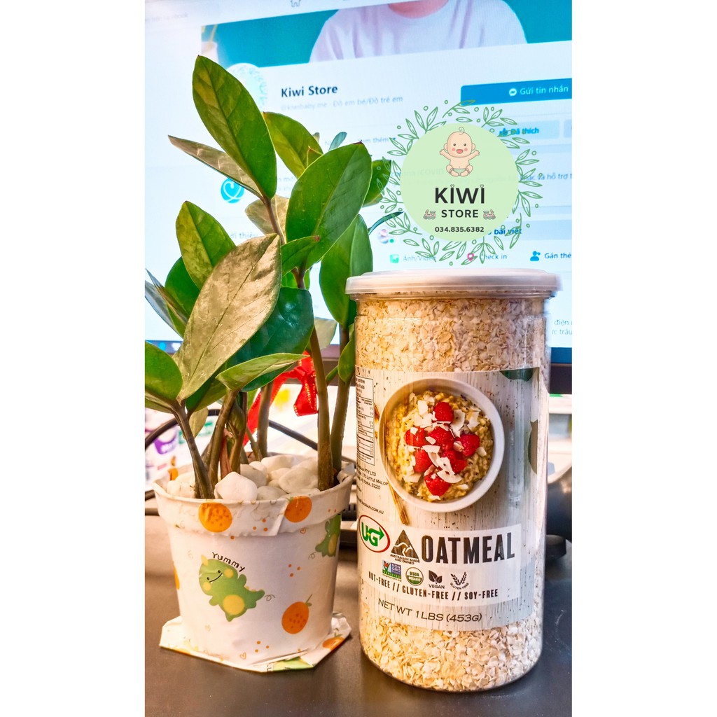 Yến mạch hũ Oatmeal 453gr