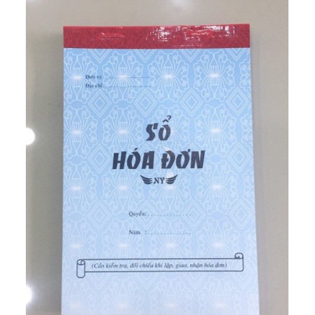 Hóa đơn bán lẻ 3 liên 13x19cm (50 bộ - 150 tờ)