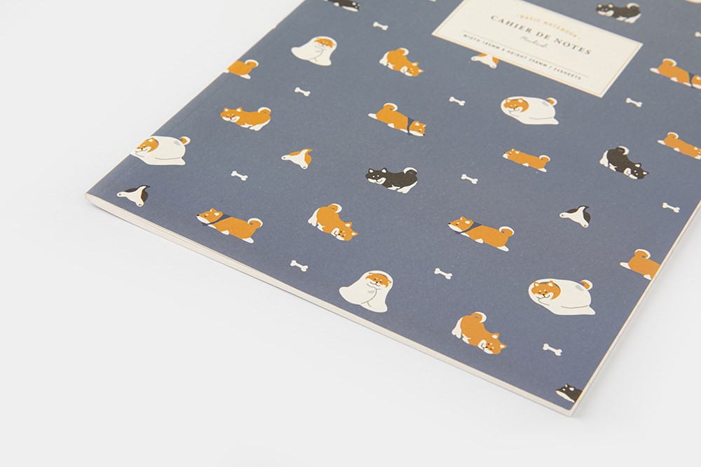 Sổ Ghi Chú ARTBOX Hàn Quốc In Họa Tiết Chó Shiba Dễ Thương Tiện Dụng