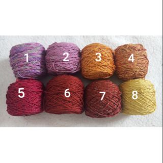 Sợi dệt kim tuyến .( bảng màu 1 )