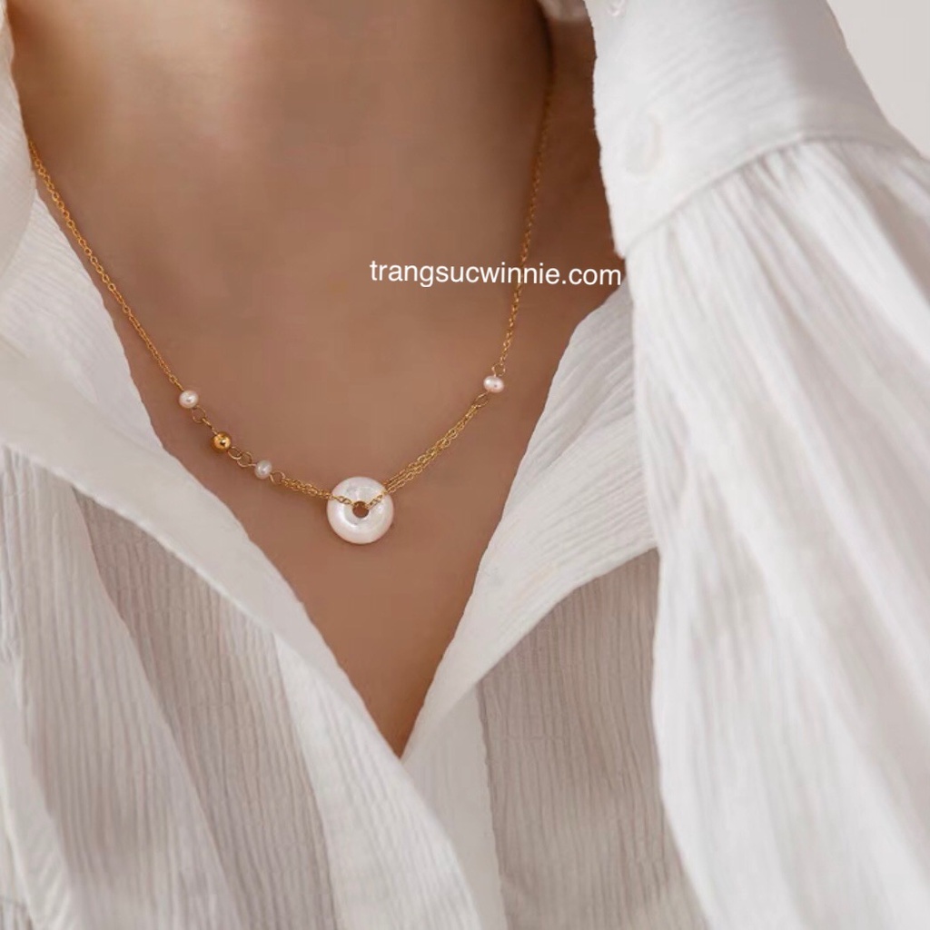 Dây chuyền nữ titan Bội Ngọc