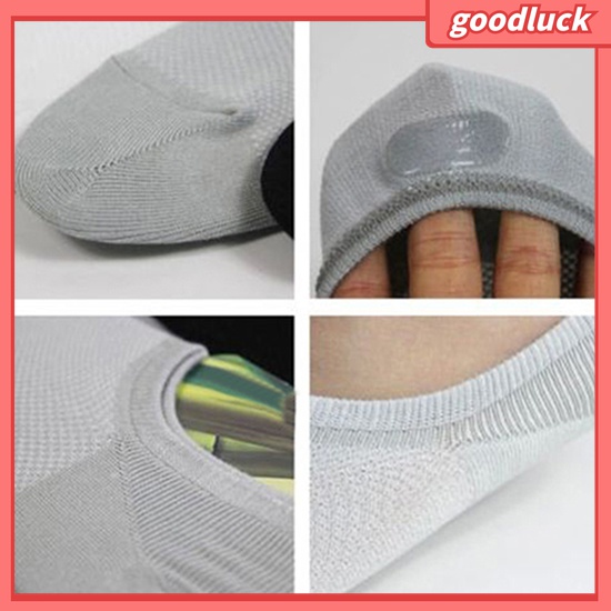 Set 6 Đôi Vớ Cổ Thấp Bằng Sợi Tre Dành Cho Nam Nữ