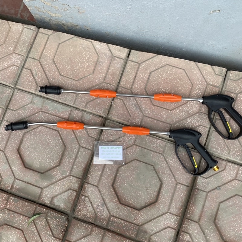 Súng Rửa Xe HÀNG LOẠI 1, Súng Rửa Xe Áp Lực Cao Ren Ngoài 22mm