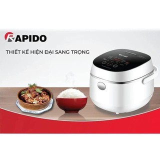 Nồi cơm điện nút bấm cảm ứng Rapido 1.2l
