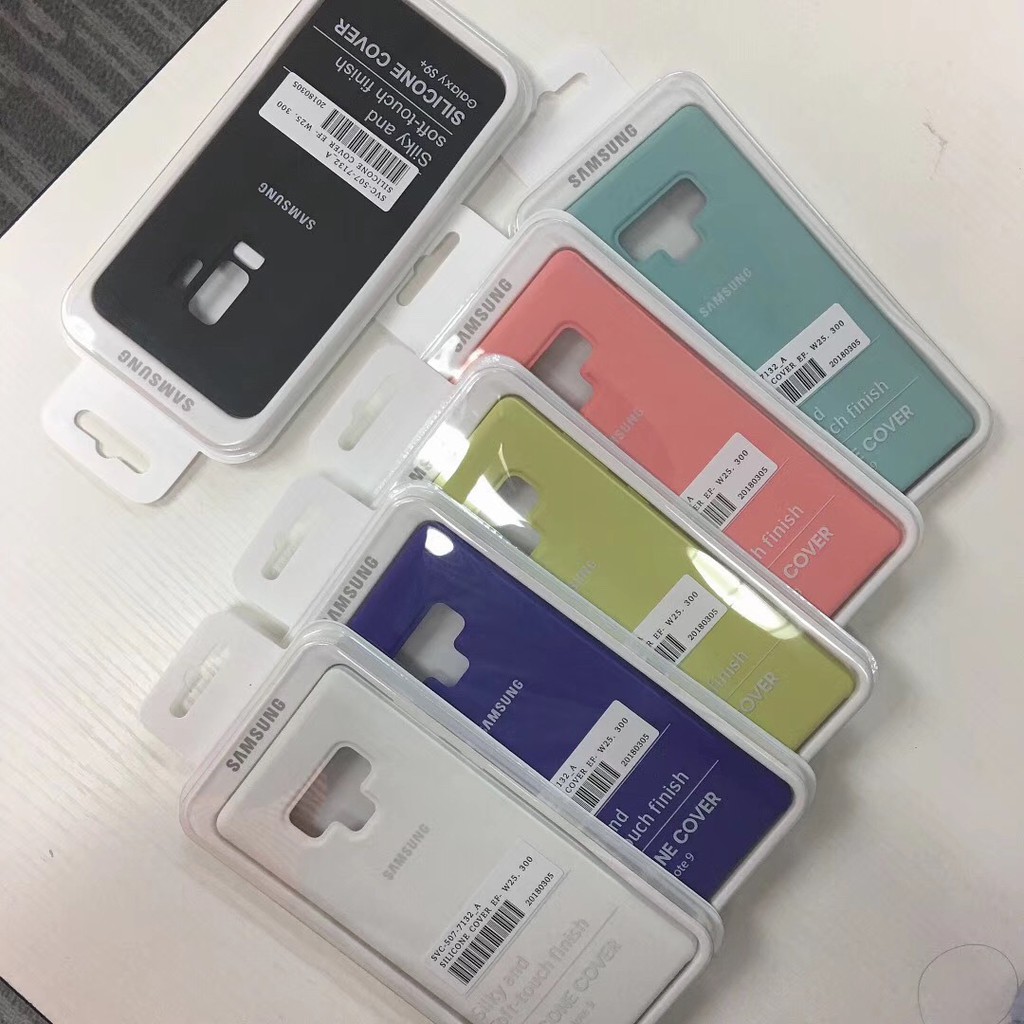 Ốp lưng Galaxy Note 9 Silicon Cover chính hãng by Samsung -