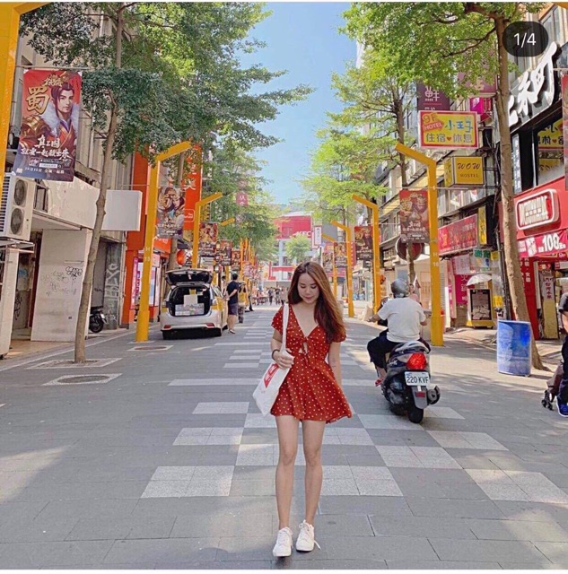 JUMPSUIT CỘT NƠ NGỰC