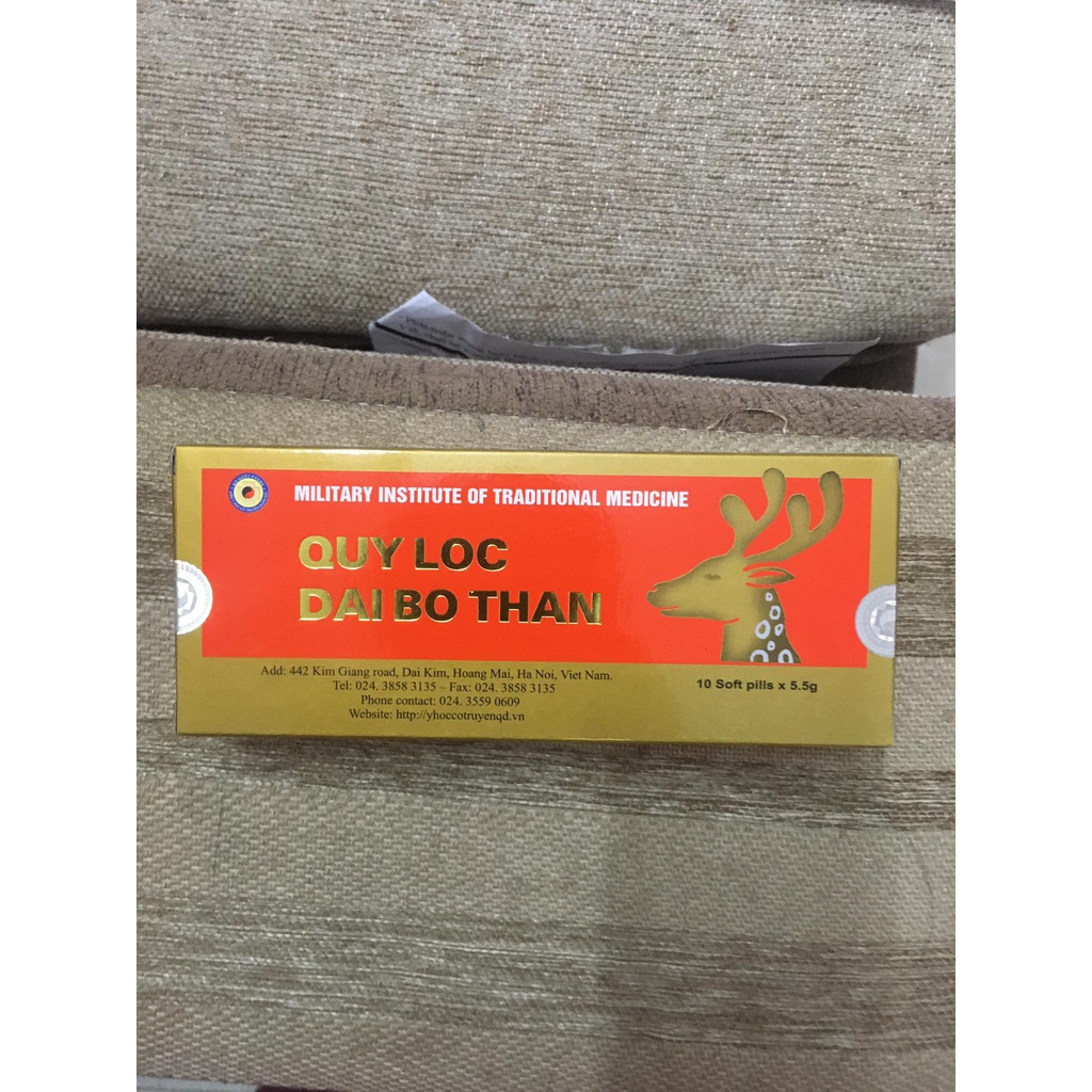 Quy lộc đại bổ thận- viện YHCT quân đội