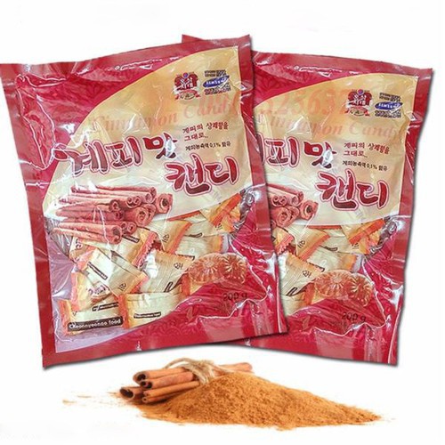 Kẹo Sâm Quế Cứng Hàn Quốc 200g