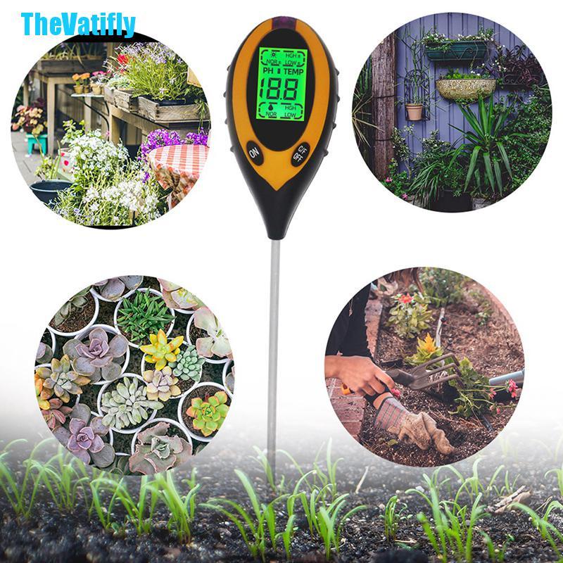 Thiết Bị Đo Độ Ẩm / Độ Sáng 4 Trong 1 Tiện Dụng