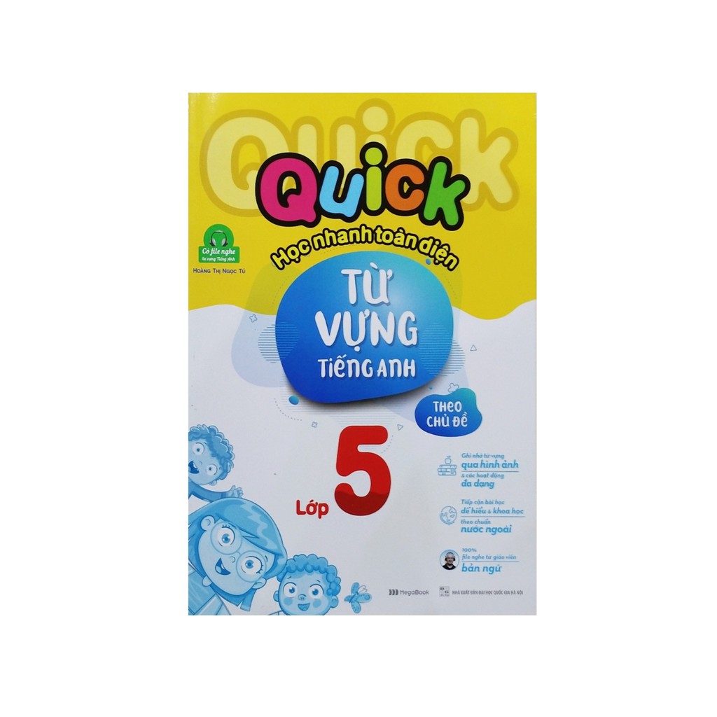 Sách - Quick học nhanh toàn diện từ vựng tiếng anh theo chủ đề