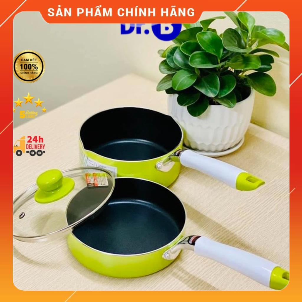 Bộ 2 nồi chảo 16 cm  JUSTCOOK Nhật Bản ND944 (thanh lý)