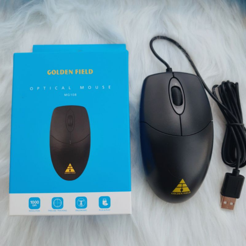 Chuột máy tính có dây Golden field MG108_hàng chính hãng