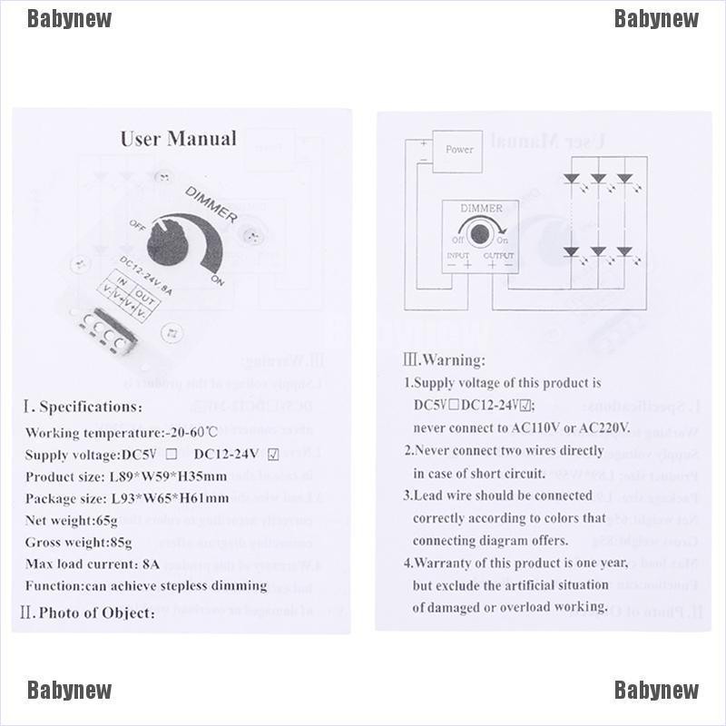 1 Công Tắc Cảm Biến Ánh Sáng 12v-24v 8a Pir Cho Đèn Led