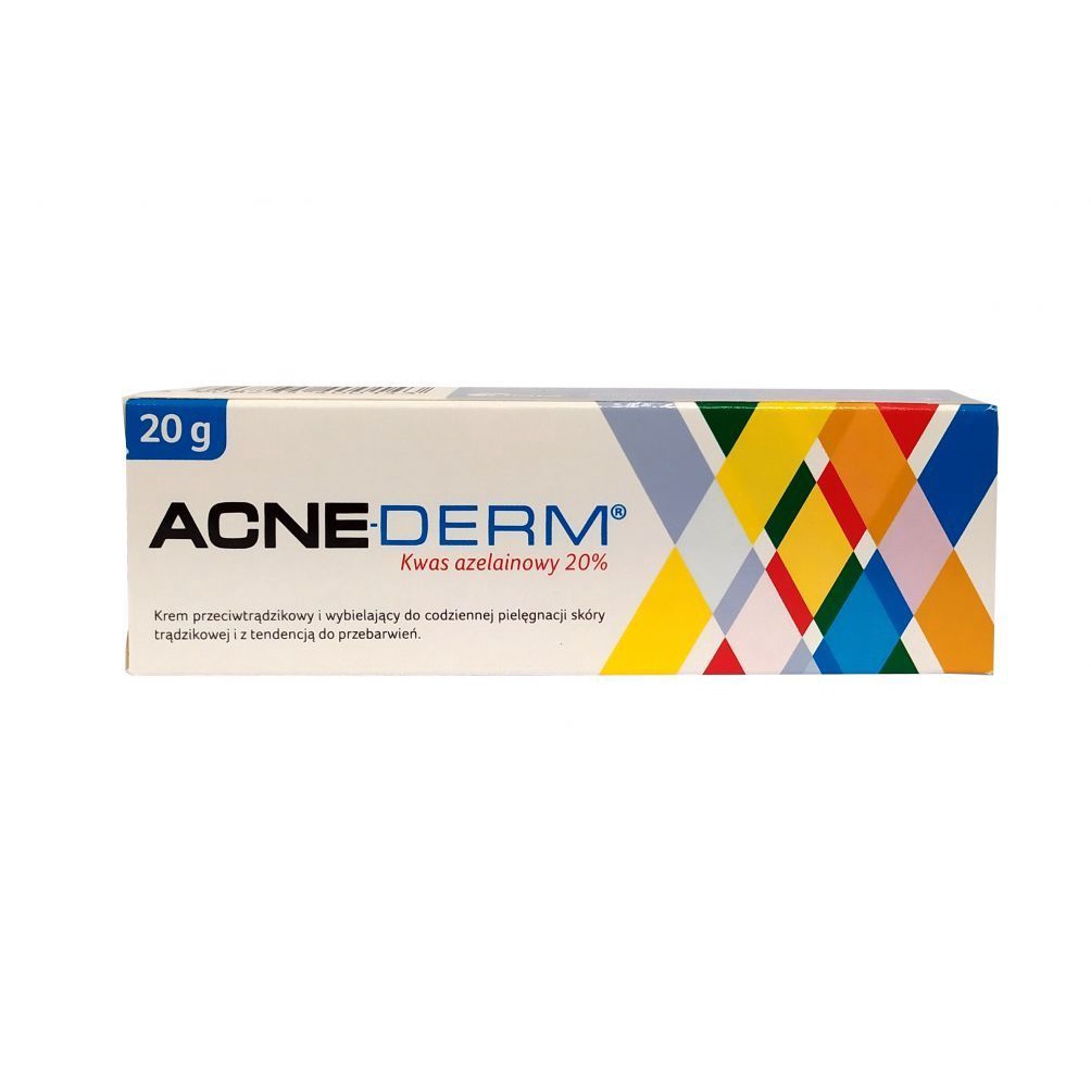 Acne Derm kem làm trắng da giảm mụn Balan azelaic 20% 20g