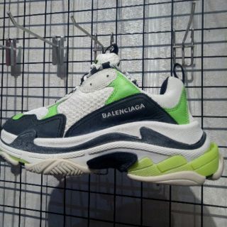 [ ảnh thật, full box ] Giày balen trips 1:1 màu xanh lá