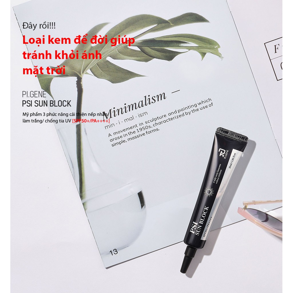 Kem chống nắng cho da nhạy cảm PSI Sun Block  Pion Tech