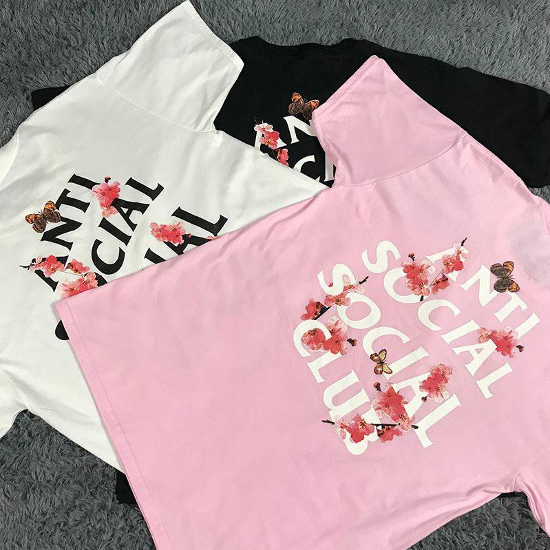 Tee Anti Social Club Kkoch, Áo ASSC Hoa Anh Đào, Áo Thun ASSC - Gin store