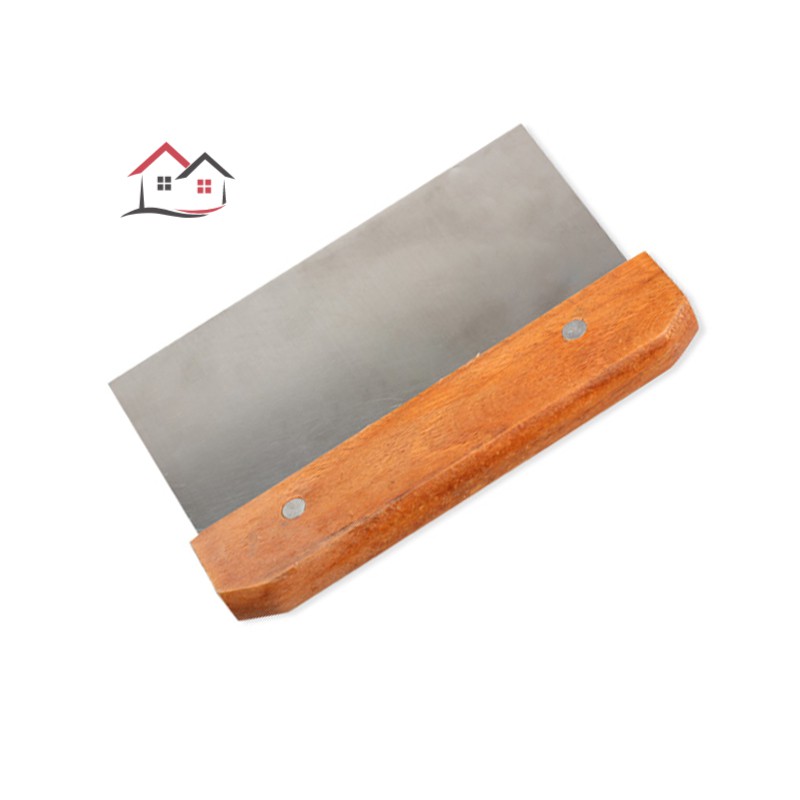 Dụng cụ cắt bánh xà phòng bằng thép không gỉ có tay cầm bằng gỗ